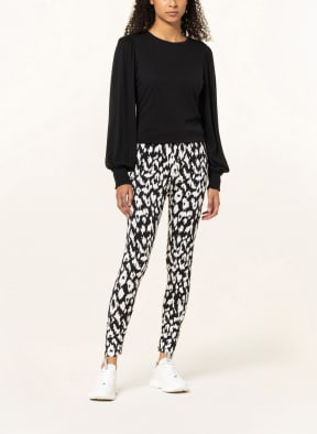 Juvia 7/8 leggings ZOÉ , Color: BLACK/ ECRU (Image 1)