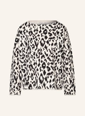 Juvia Oversized sweatshirt JUDI, Color: CREAM/ BLACK (Image 1)