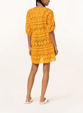 watercult Strandkleid DOPAMINE STRIPES mit 3/4-Arm , Farbe: ORANGE (Bild 1)