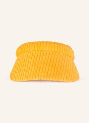 watercult Visor-Cap MAKRAMÉ LOVE, Farbe: DUNKELGELB (Bild 1)