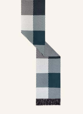 TED BAKER Schal FALKLAN, Farbe: HELLGRAU/ PETROL (Bild 1)