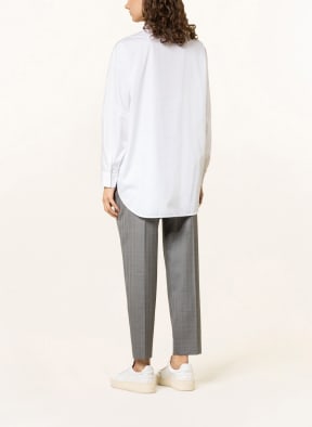 FABIANA FILIPPI Shirt blouse in mixed materials, Color: ECRU/ WHITE (Image 1)