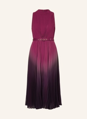 Phase Eight Plisseekleid SIMARA, Farbe: SCHWARZ/ FUCHSIA (Bild 1)