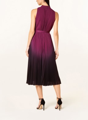 Phase Eight Plisseekleid SIMARA, Farbe: SCHWARZ/ FUCHSIA (Bild 1)