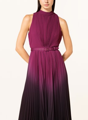 Phase Eight Plisseekleid SIMARA, Farbe: SCHWARZ/ FUCHSIA (Bild 1)