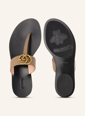 Gucci marmont shop flip flops