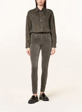 AG Jeans Velvet pants FARRAH, Color: KHAKI (Image 1)