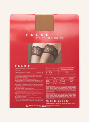 FALKE Stay-up stockings MATT DELUXE , Color: 0999 POW/CHAMP. (Image 1)