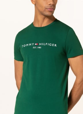 TOMMY HILFIGER T-Shirt, Farbe: DUNKELGRÜN (Bild 1)