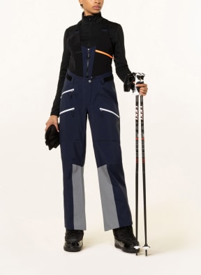 MAMMUT Skihose LA LISTE PRO, Farbe: DUNKELBLAU/ WEISS (Bild 1)