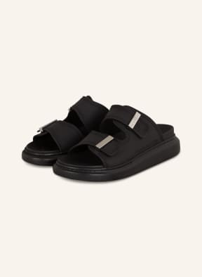 Alexander McQUEEN Platform slides , Color: BLACK (Image 1)