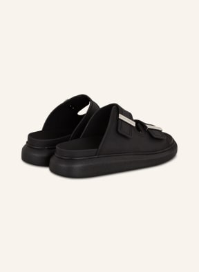 Alexander McQUEEN Platform slides , Color: BLACK (Image 1)