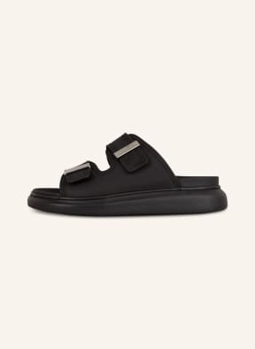 Alexander McQUEEN Platform slides , Color: BLACK (Image 1)