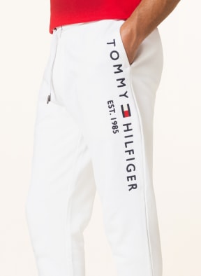 TOMMY HILFIGER Sweatpants in white