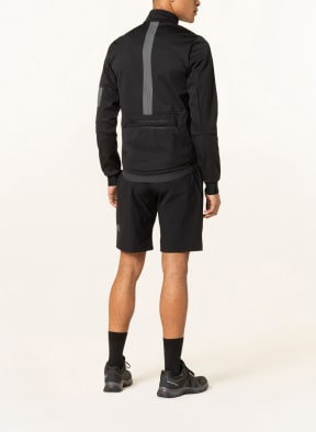 GONSO Softshell cycling jacket VALAFF, Color: BLACK (Image 1)