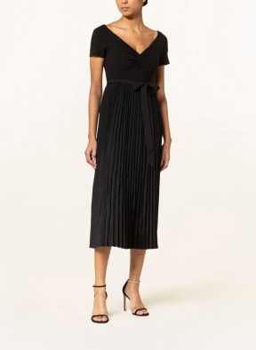 GUESS Dress ERYNN in mixed materials, Color: BLACK (Image 1)
