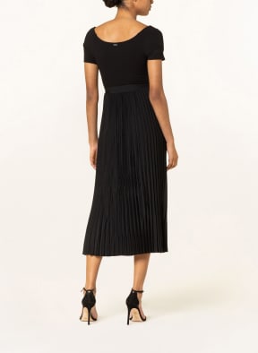 GUESS Dress ERYNN in mixed materials, Color: BLACK (Image 1)