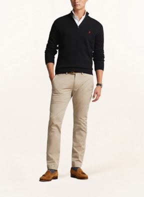 POLO RALPH LAUREN Half-zip sweater, Color: BLACK (Image 1)
