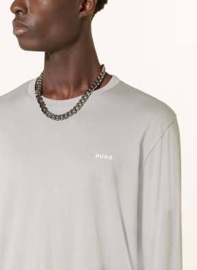 HUGO Long sleeve shirt DEROL, Color: BEIGE (Image 1)