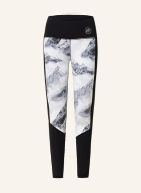 MAMMUT Tights MASSONE WINTER, Farbe: SCHWARZ/ WEISS/ GRAU (Bild 1)