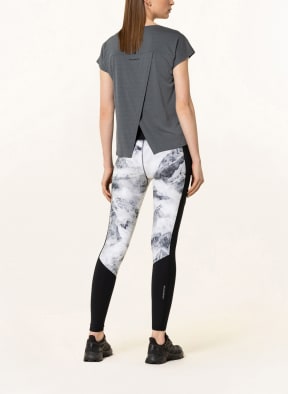 MAMMUT Tights MASSONE WINTER, Farbe: SCHWARZ/ WEISS/ GRAU (Bild 1)