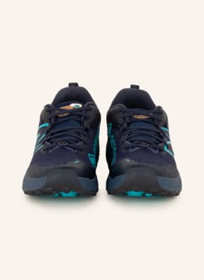 new balance Trail running shoes FRESH FOAM HIERRO V7 GTX, Color: BLACK/ DARK BLUE/ TURQUOISE (Image 1)