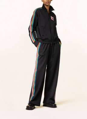 DSQUARED2 Jacket with tuxedo stripes, Color: BLACK (Image 1)