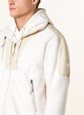 THE NORTH FACE Fleece jacket HIGH PILE DENALI in mixed materials, Color: WHITE/ LIGHT BROWN (Image 1)