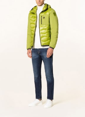 Blauer Daunenjacke , Farbe: HELLGRÜN (Bild 1)