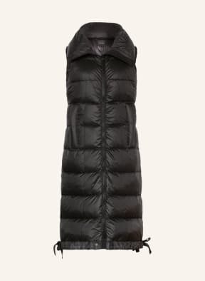 PEUTEREY Down vest, Color: BLACK (Image 1)