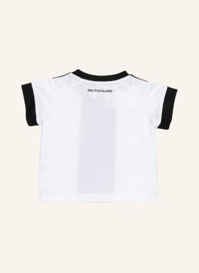 adidas Koszulka domowa 22 – komplet: T-shirt i szorty, Kolor: BIAŁY/ CZARNY (Obrazek 1)