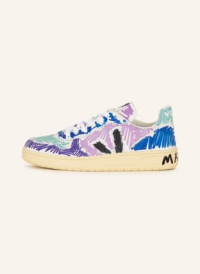 VEJA Sneaker V-10, Farbe: WEISS/ LILA/ HELLLILA (Bild 1)