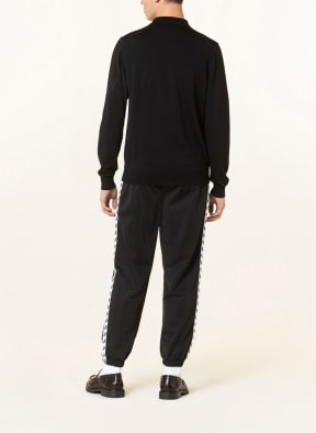 FRED PERRY Knitted polo shirt , Color: BLACK (Image 1)