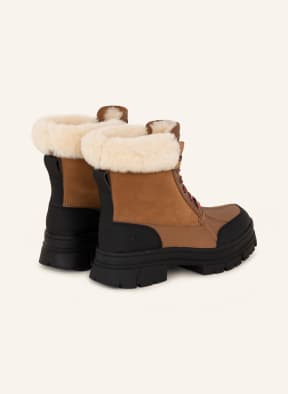 UGG Lace-up boots ASHTON ADDIE, Color: BROWN (Image 1)