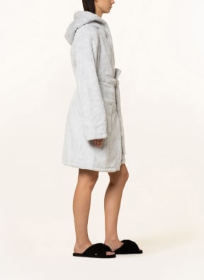 UGG Damen-Bademantel AARTI SPARKLE mit Kapuze , Farbe: HELLGRAU (Bild 1)
