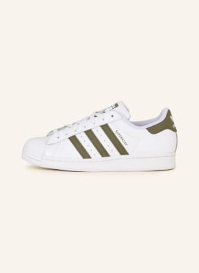 adidas Originals Sneaker SUPERSTAR, Farbe: WEISS/ KHAKI (Bild 1)