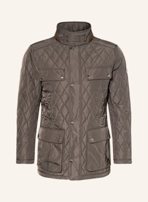 HACKETT LONDON Quilted jacket, Color: DARK GRAY (Image 1)