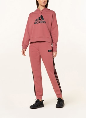 adidas Hoodie, Farbe: HELLROT (Bild 1)