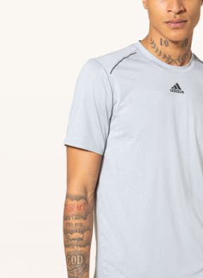 adidas T-shirt HIIT COOL, Color: GRAY (Image 1)