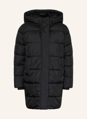 Marc O'Polo DENIM Oversized quilted coat, Color: BLACK (Image 1)