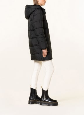 Marc O'Polo DENIM Oversized quilted coat, Color: BLACK (Image 1)