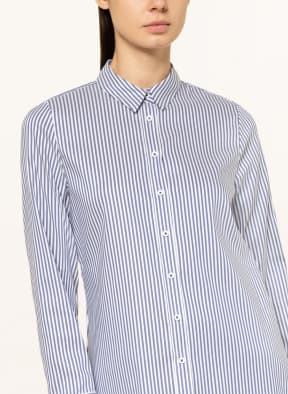 ETERNA Shirt blouse, Color: DARK BLUE/ WHITE (Image 1)