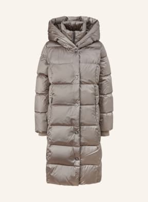 comma Down coat, Color: BEIGE (Image 1)