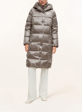 comma Down coat, Color: BEIGE (Image 1)