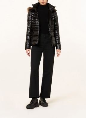 FRIEDA & FREDDIES Down jacket with removable hood , Color: BLACK (Image 1)