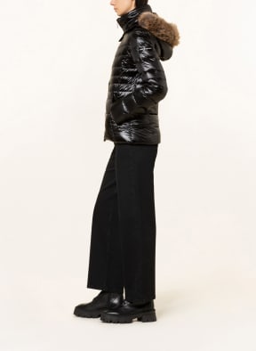 FRIEDA & FREDDIES Down jacket with removable hood , Color: BLACK (Image 1)