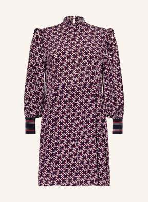 TOMMY HILFIGER Kleid mit Volants, Farbe: DUNKELBLAU/ DUNKELROT/ WEISS (Bild 1)