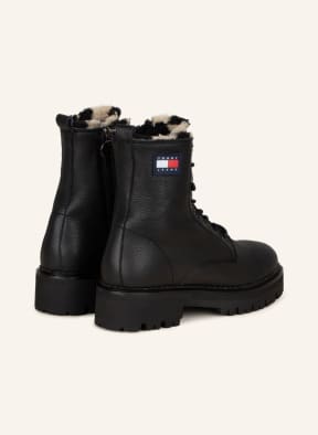 TOMMY JEANS Lace-up boots, Color: BLACK (Image 1)