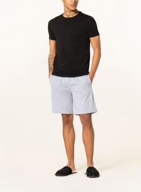 HUGO Schlafshorts UNITE , Farbe: HELLGRAU/ SCHWARZ (Bild 1)