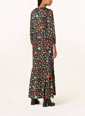 MUCHO GUSTO Kleid SAN RAFAEL, Farbe: KHAKI/ GELB/ ROT (Bild 1)